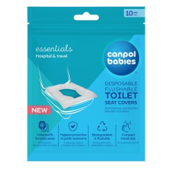 Jednorázové splachovací WC podložky Canpol Babies 10 ks